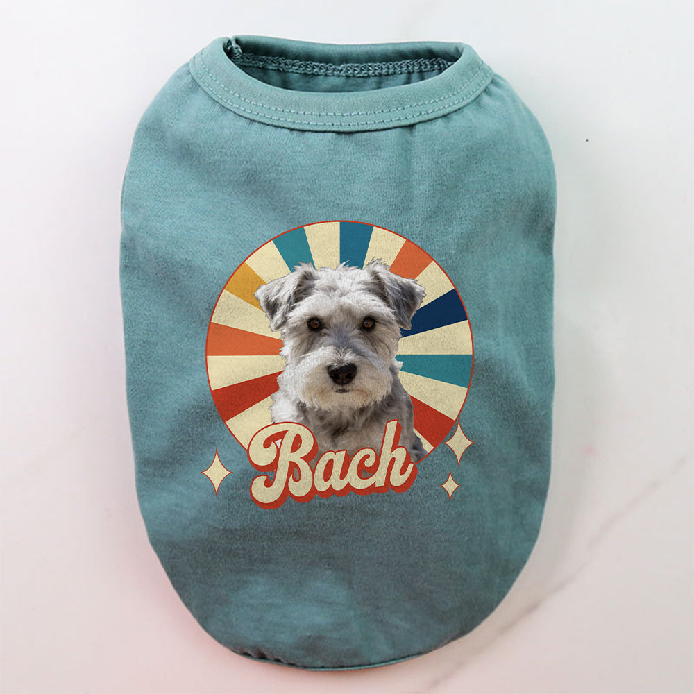 T-shirt personnalisé avec photo de votre animal de compagnie | inCloth66
