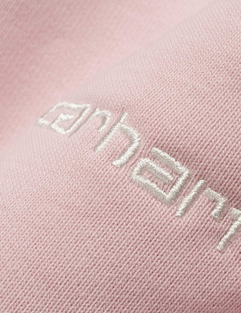 Stick-Sweatshirt mit Schriftzug – Sandy Rose