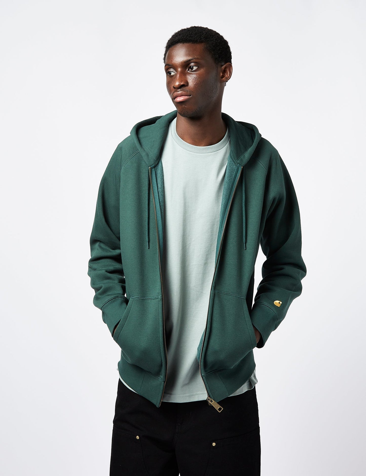 Chase Kapuzen-Sweatshirt mit Reißverschluss - Dunkelmarineblau