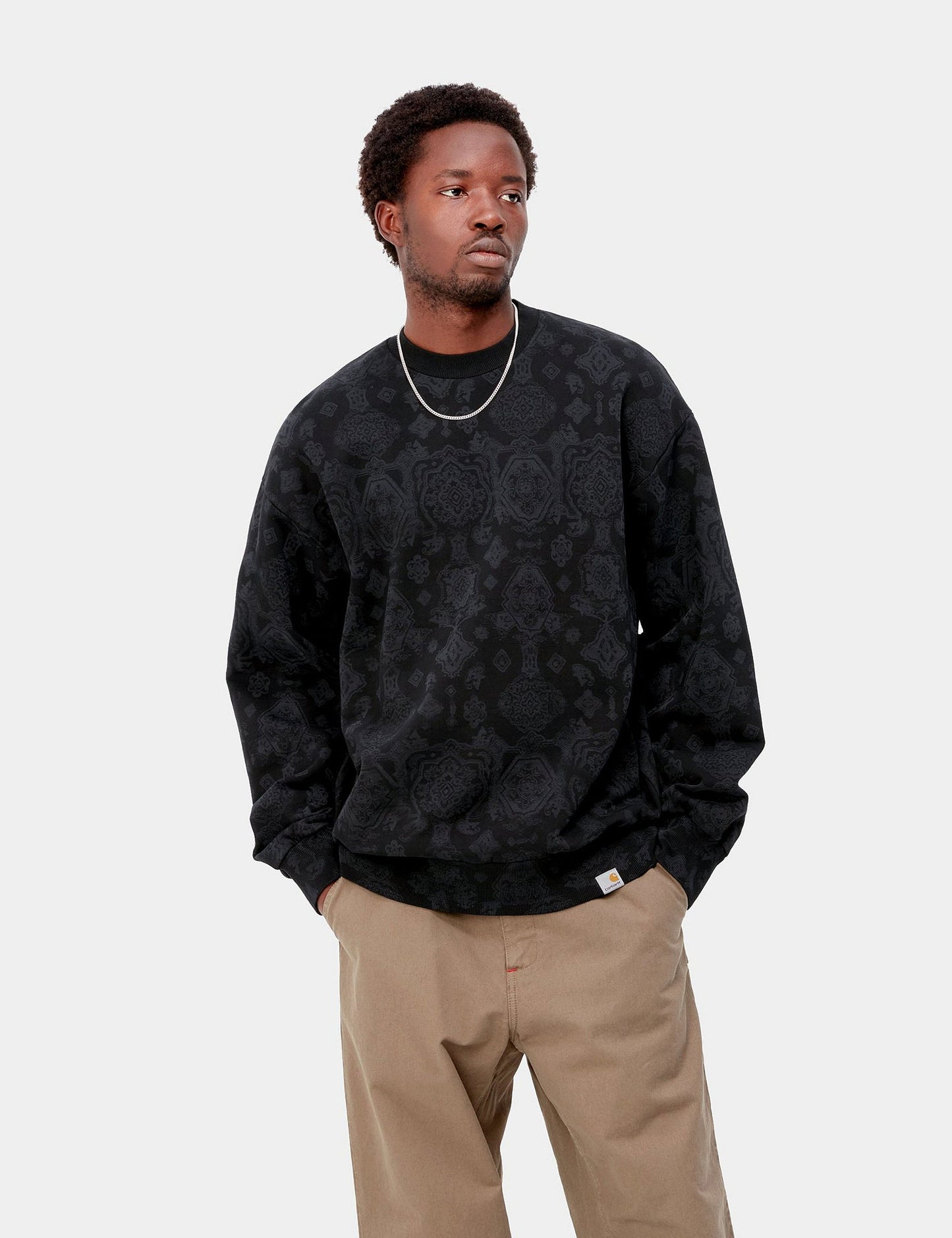 Sweatshirt mit Vers-Print – Hamilton Brown