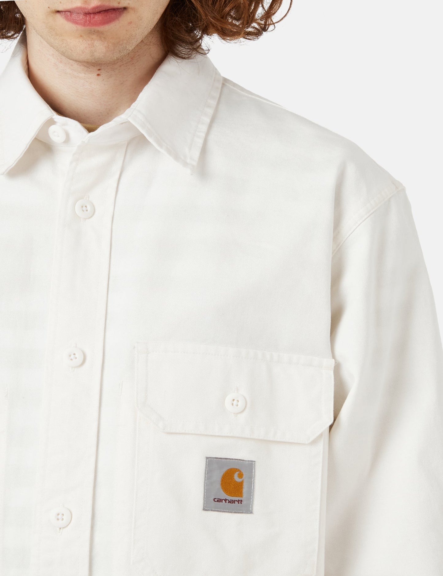 Hemdjacke Reno (stückgefärbt) – Cremefarben