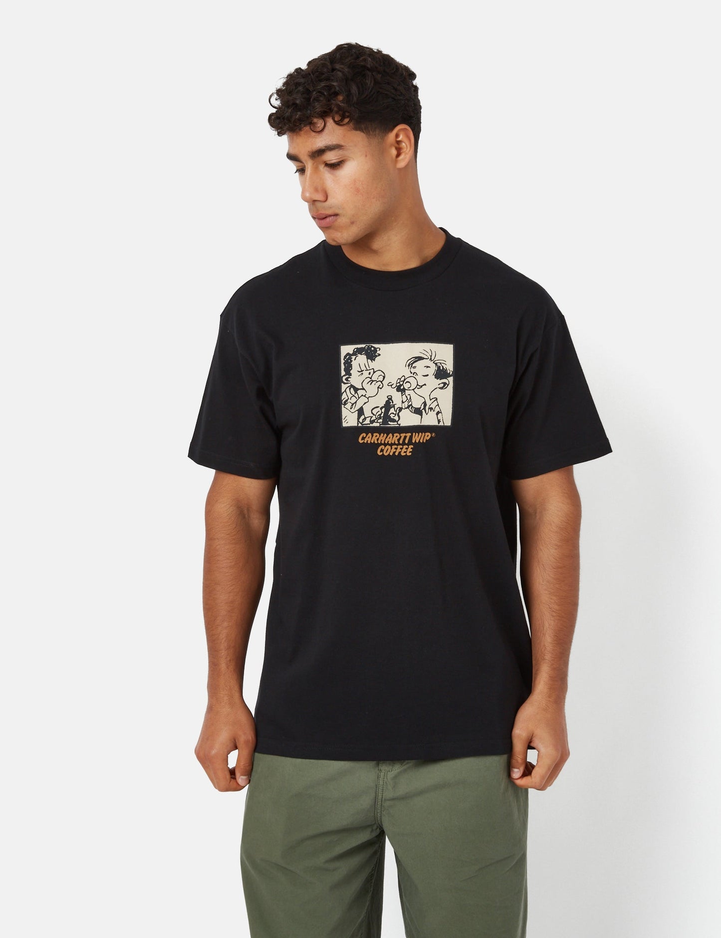 Kaffee-T-Shirt (Bio) – Ash Heather Grey