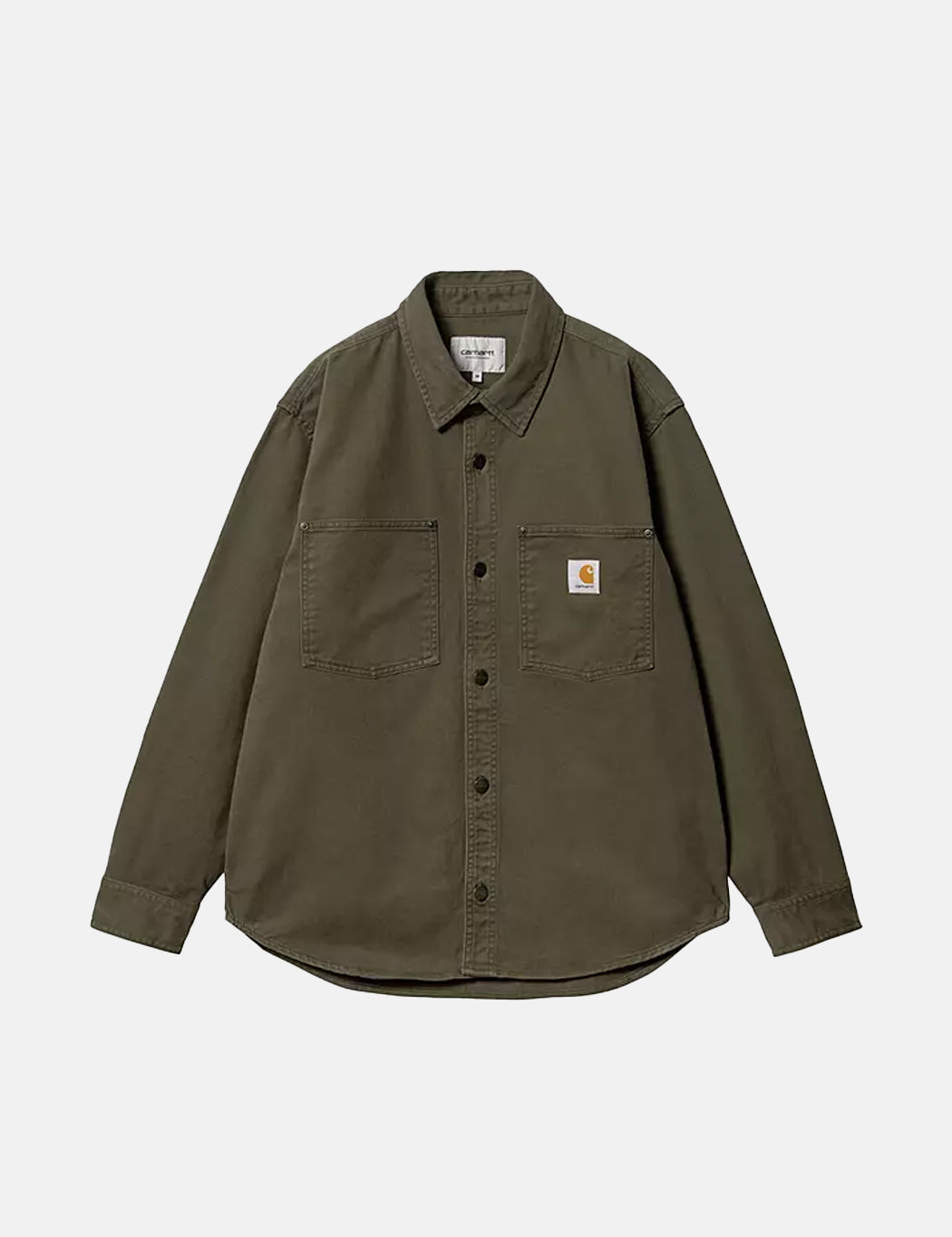 Derby Hemdjacke (vorgewaschen) – Pflanzengrün