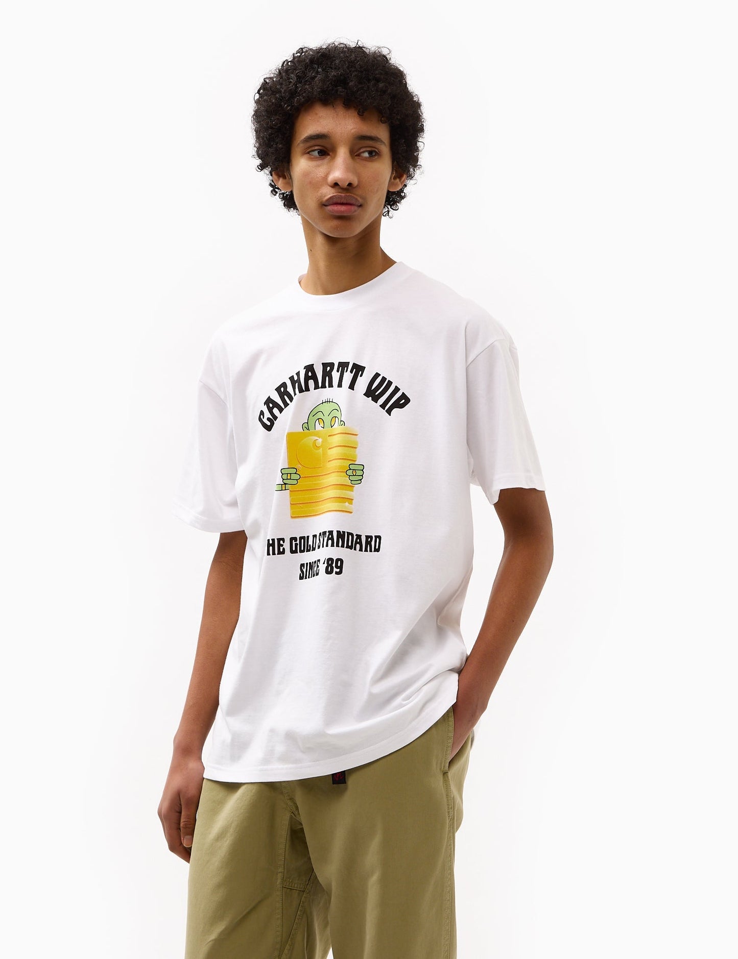 Gold Standard T-Shirt (locker geschnitten) – Schwarz