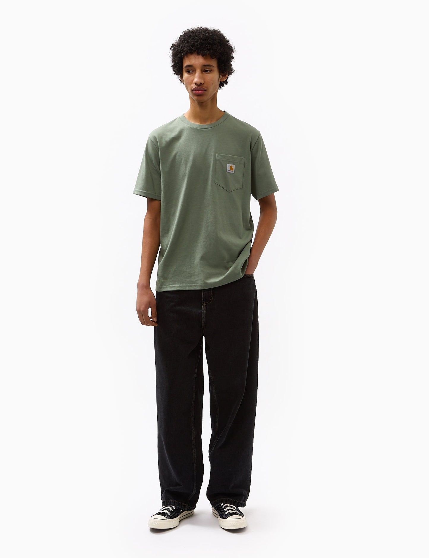 Pantalon Brandon - Délavé Noir