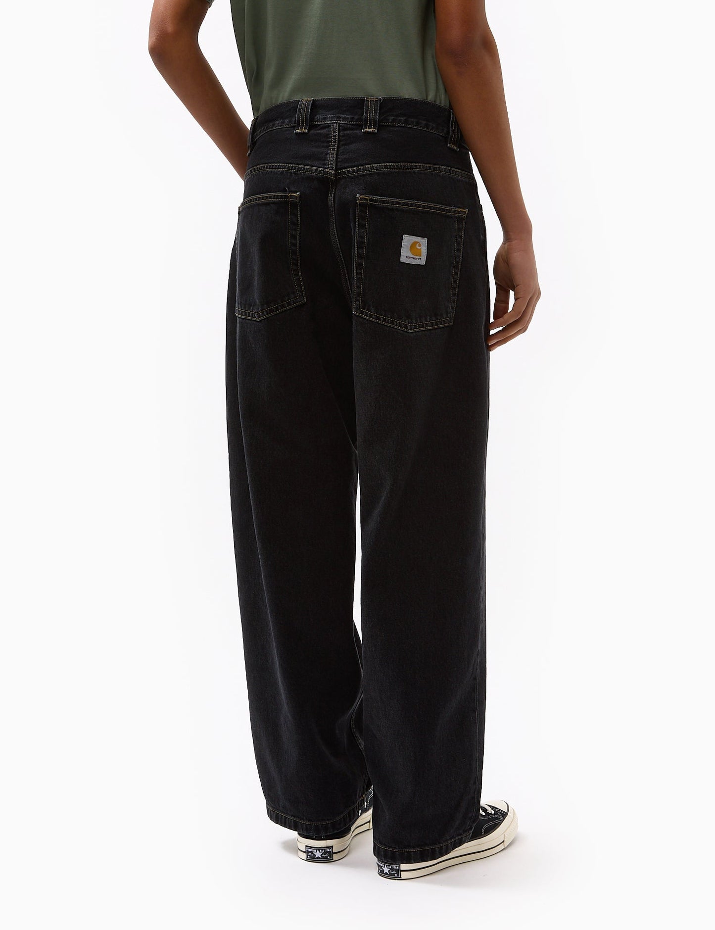 Pantalon Brandon - Délavé Noir