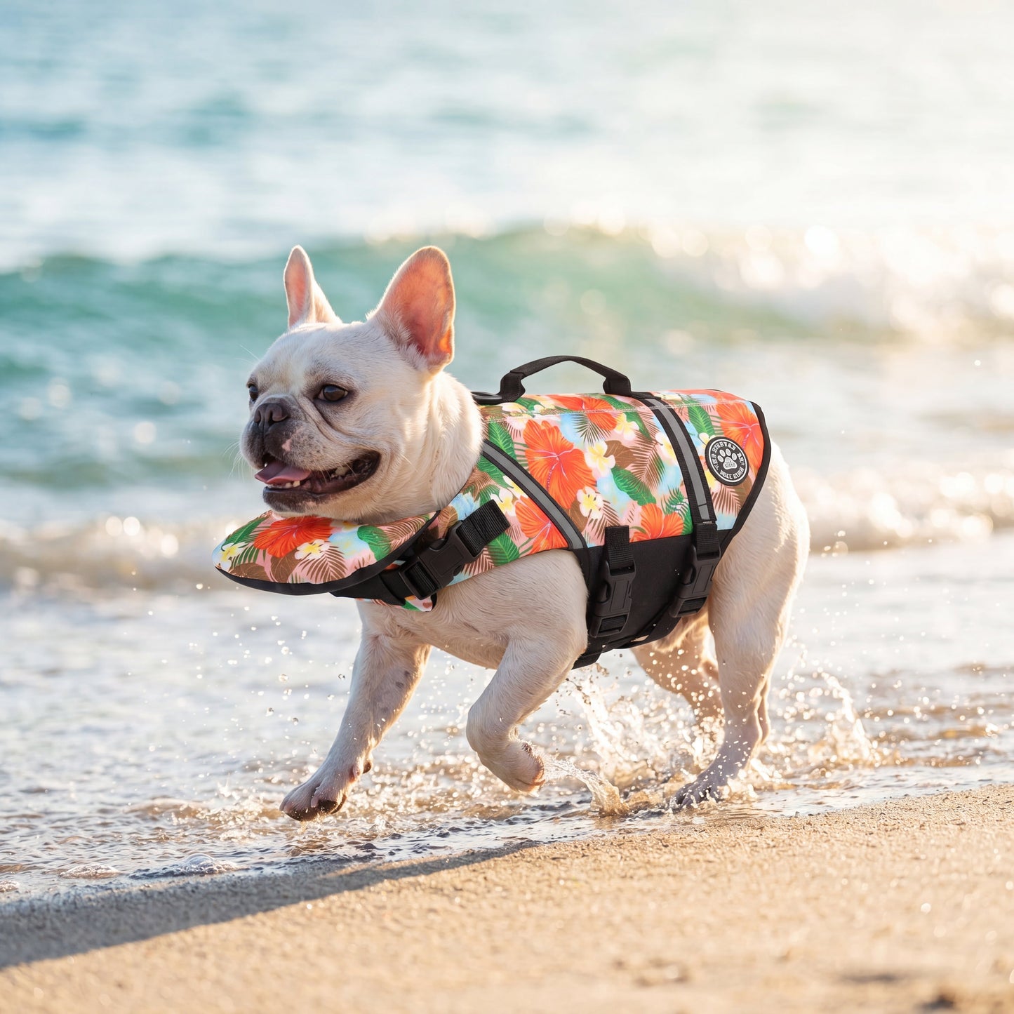 floaty - Schwimmweste für Hunde mit Kopfstütze