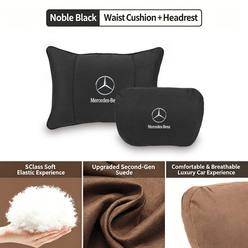 Hot Sale 🔥50% OFF🔥Maybach-Style Cushion Pillow(Headrest + Lumbar Support)
