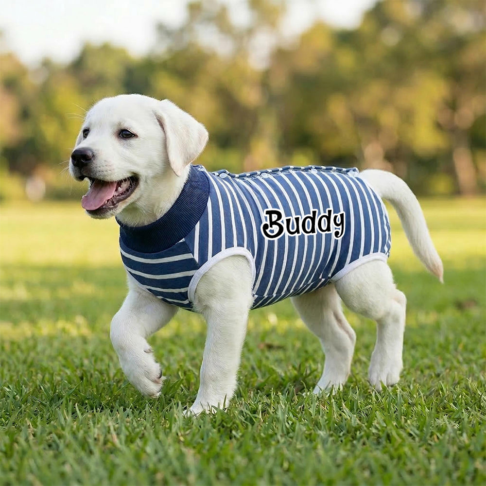Personalisiertes Anti-Leck Pet-Oberteil mit Namen | inCloth72