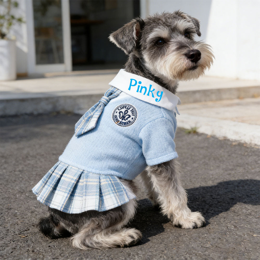 Personalisiertes Kleid im Haustier-Schulstil | inCloth27