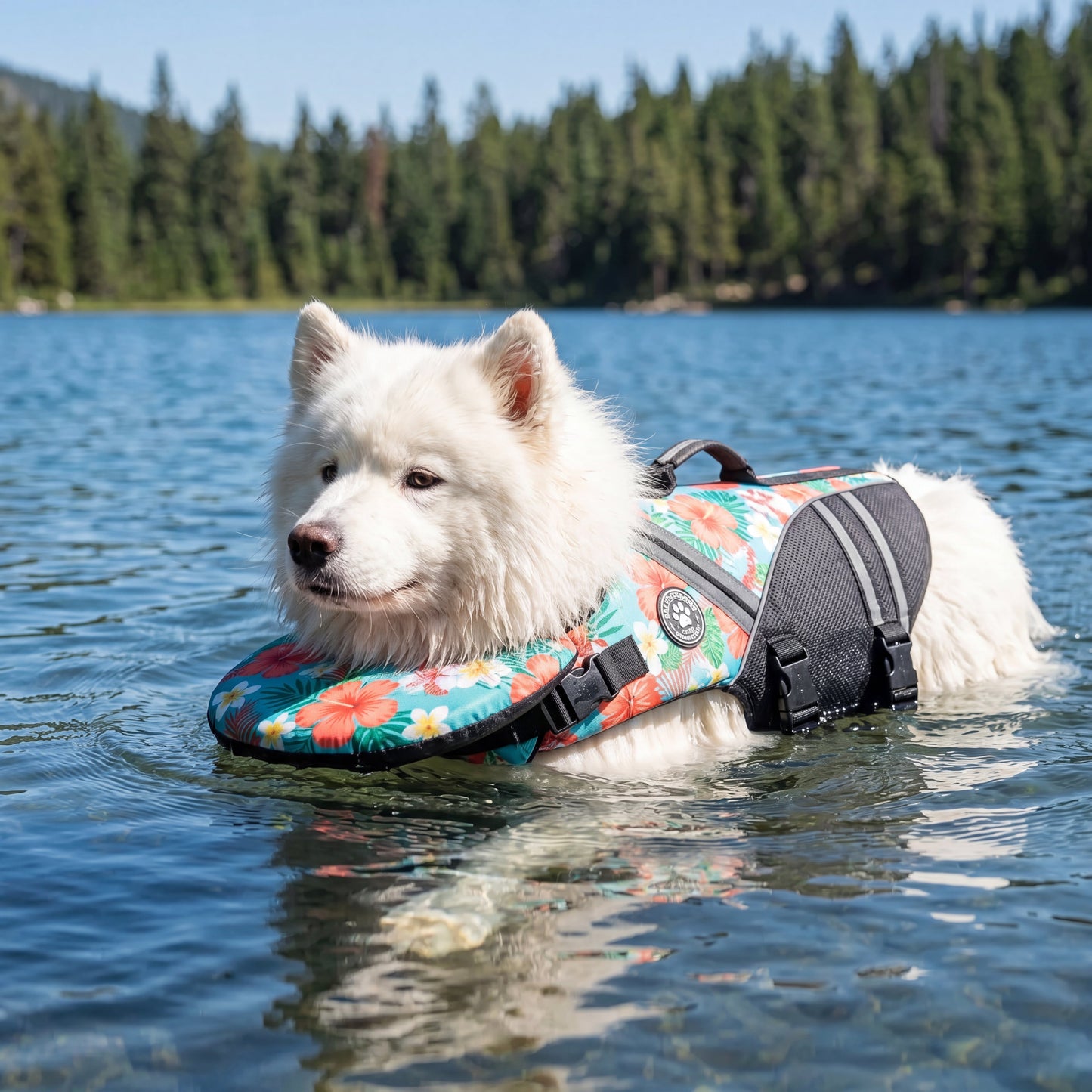floaty - Schwimmweste für Hunde mit Kopfstütze