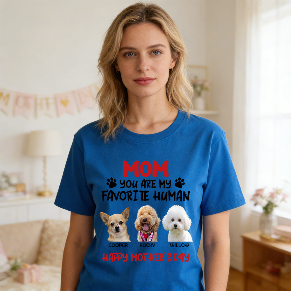 Personalisiertes Muttertag Haustiermama T-Shirt | inCloth65