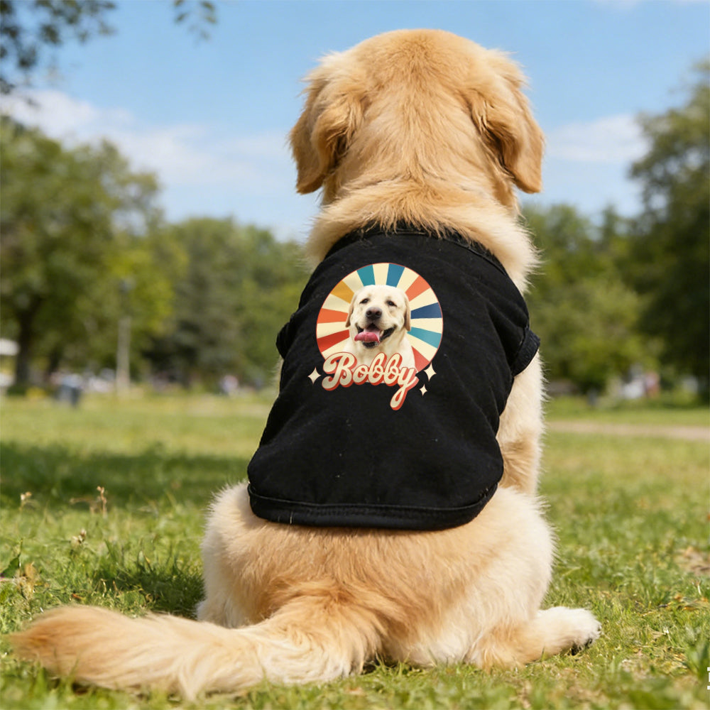 T-shirt personnalisé avec photo de votre animal de compagnie | inCloth66