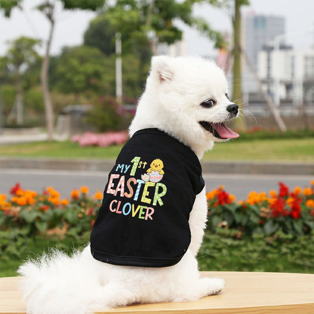 Personalisiertes "Erstes Ostern" T-Shirt für Haustiere | inCloth35