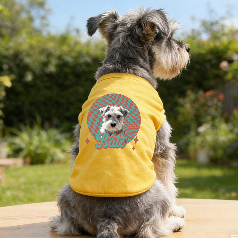 T-shirt personnalisé avec photo de votre animal de compagnie | inCloth66