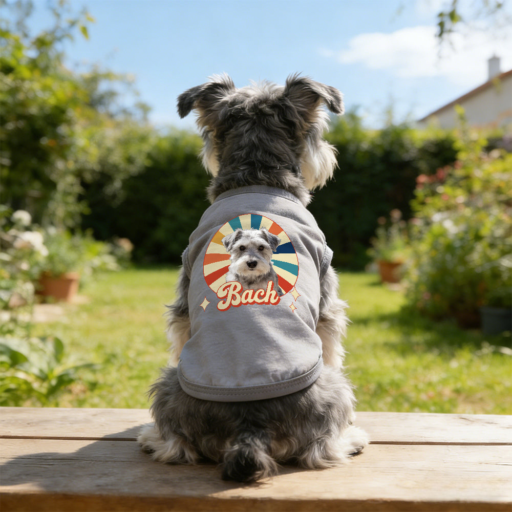 T-shirt personnalisé avec photo de votre animal de compagnie | inCloth66