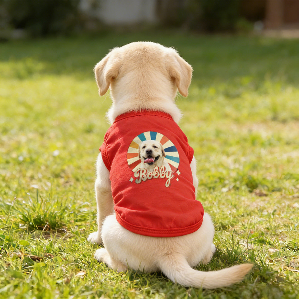 T-shirt personnalisé avec photo de votre animal de compagnie | inCloth66