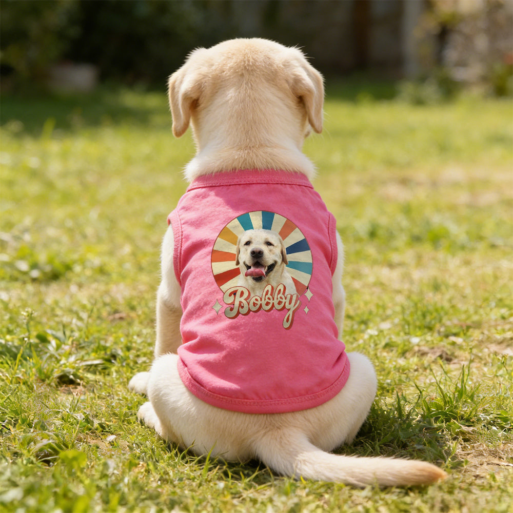 T-shirt personnalisé avec photo de votre animal de compagnie | inCloth66