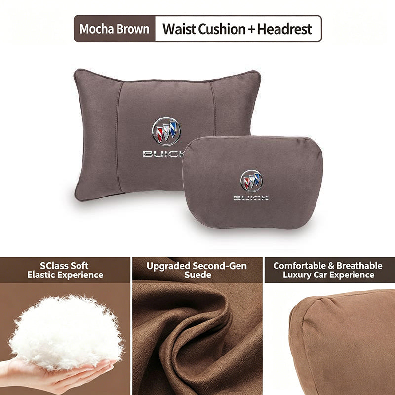 Hot Sale 🔥50% OFF🔥Maybach-Style Cushion Pillow(Headrest + Lumbar Support)
