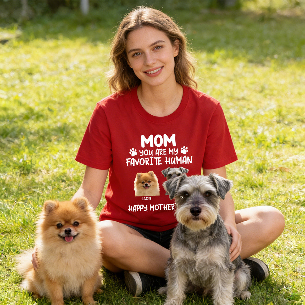 Personalisiertes Muttertag Haustiermama T-Shirt | inCloth65