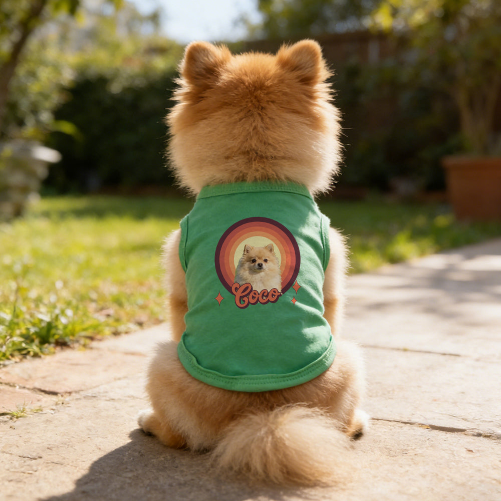 T-shirt personnalisé avec photo de votre animal de compagnie | inCloth66