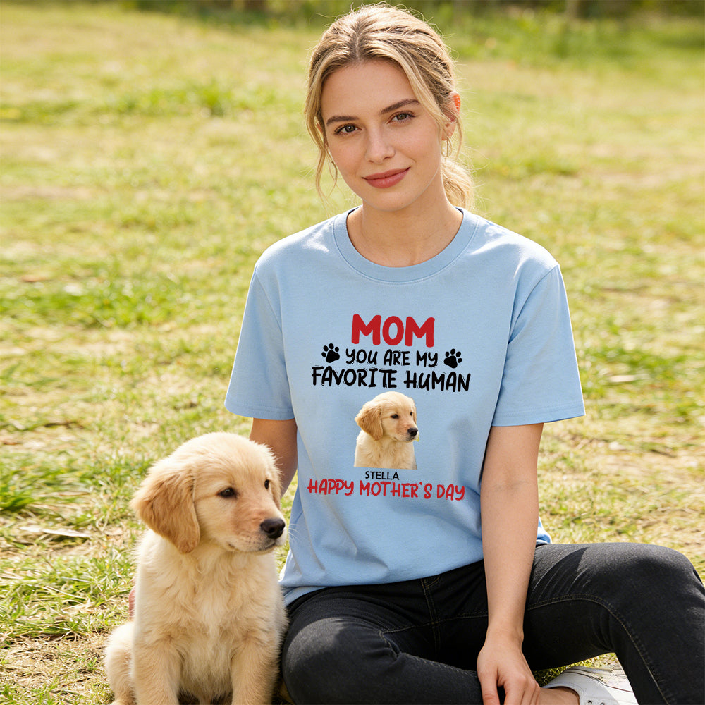 Personalisiertes Muttertag Haustiermama T-Shirt | inCloth65