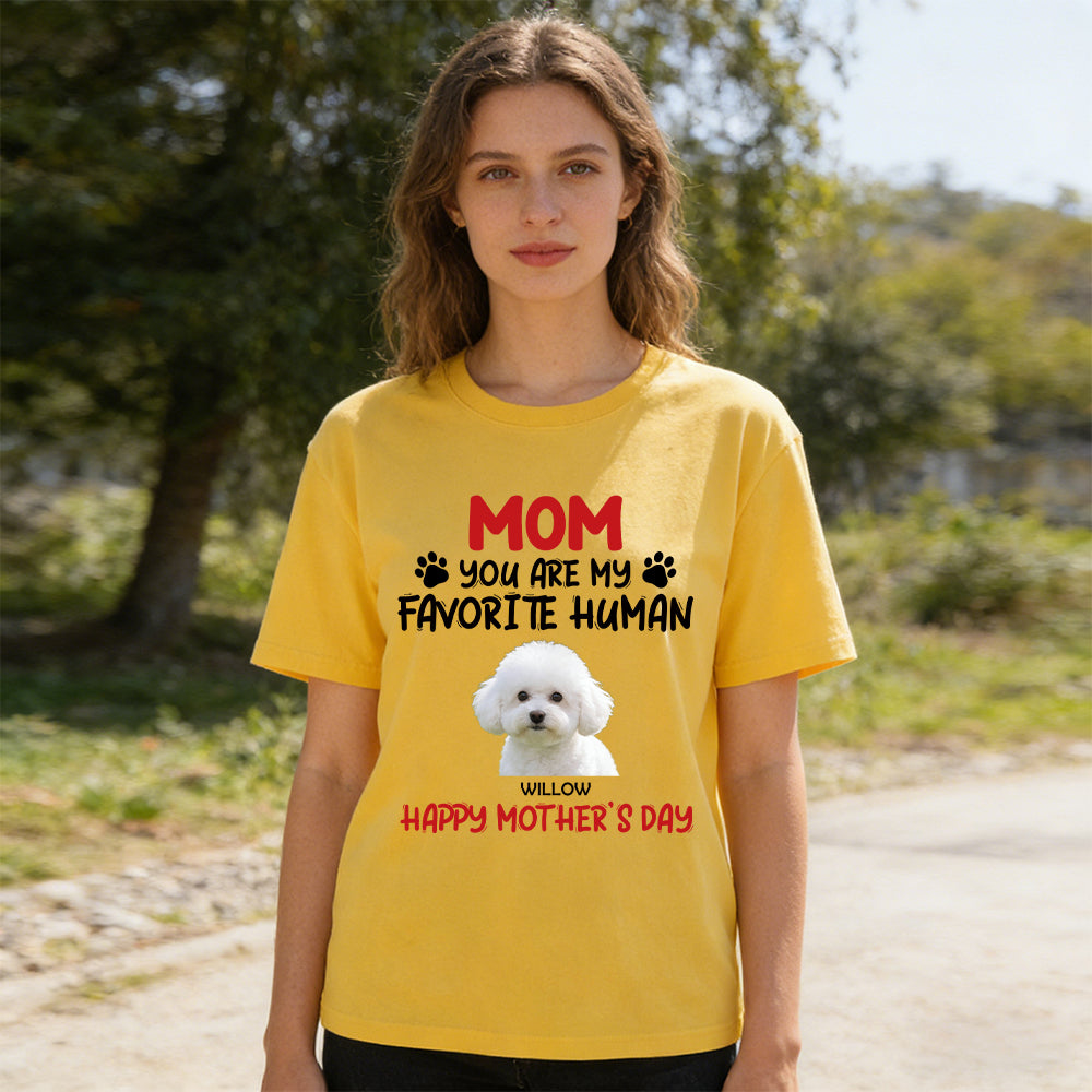 Personalisiertes Muttertag Haustiermama T-Shirt | inCloth65