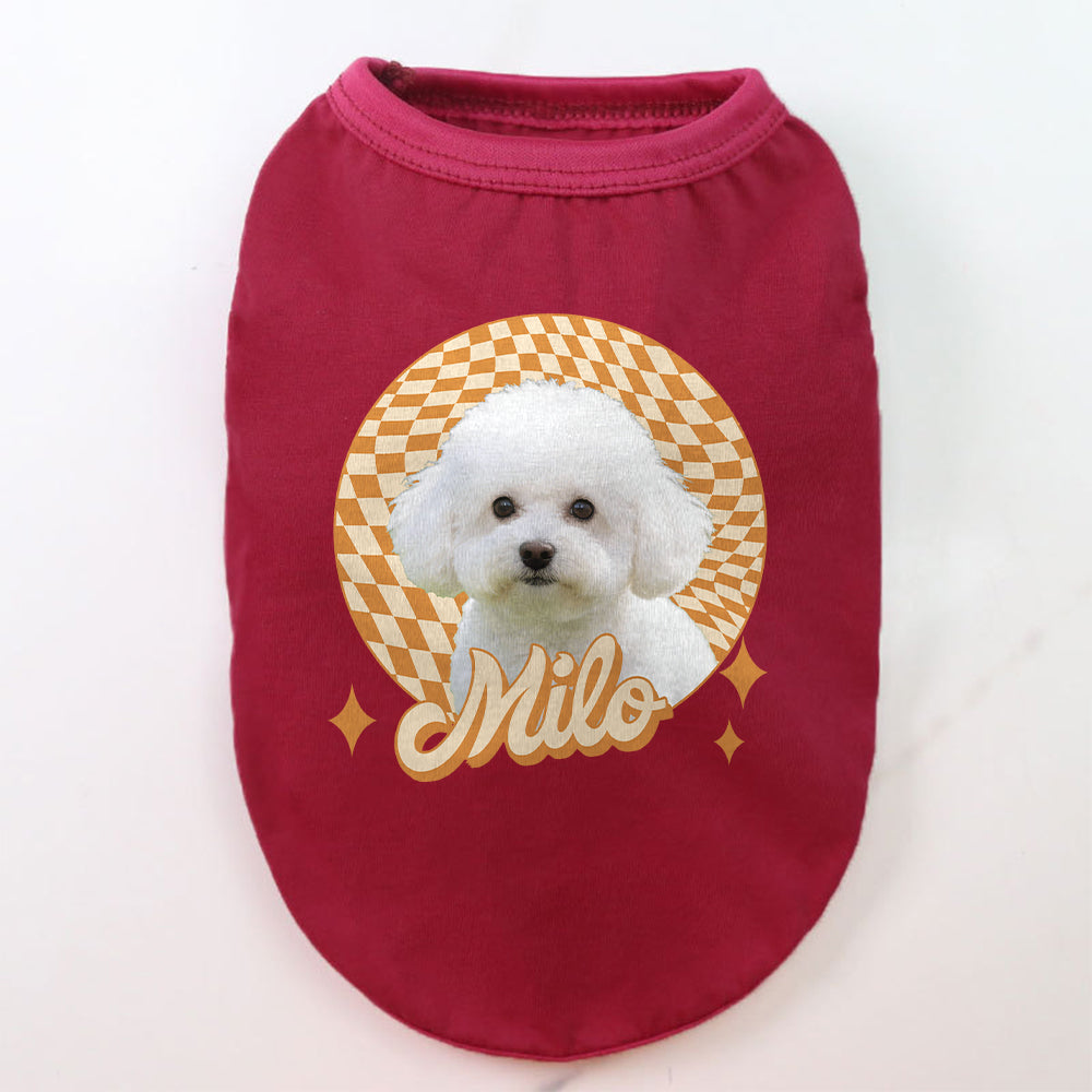 T-shirt personnalisé avec photo de votre animal de compagnie | inCloth66