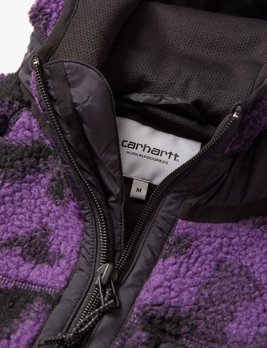 Prentis Fleece Pullover - Camo Blur/Lila