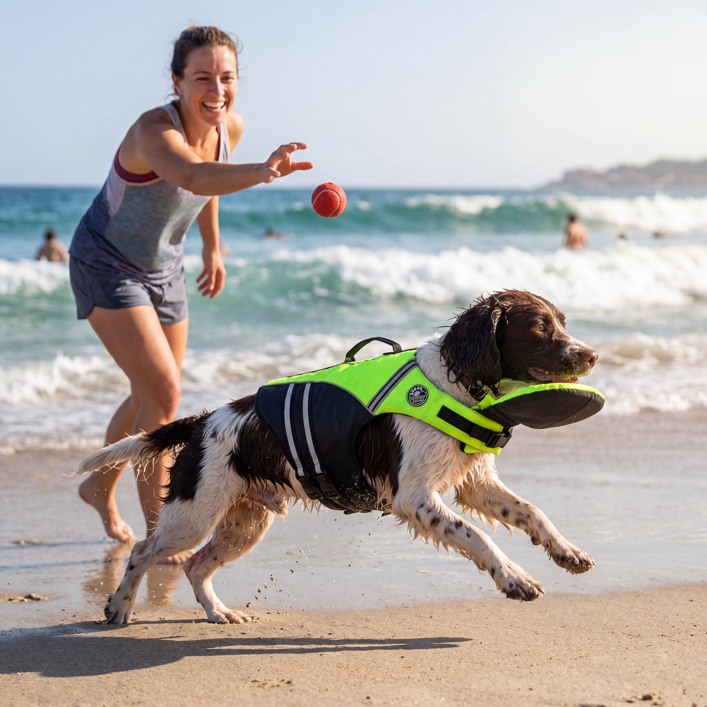 floaty - Schwimmweste für Hunde mit Kopfstütze