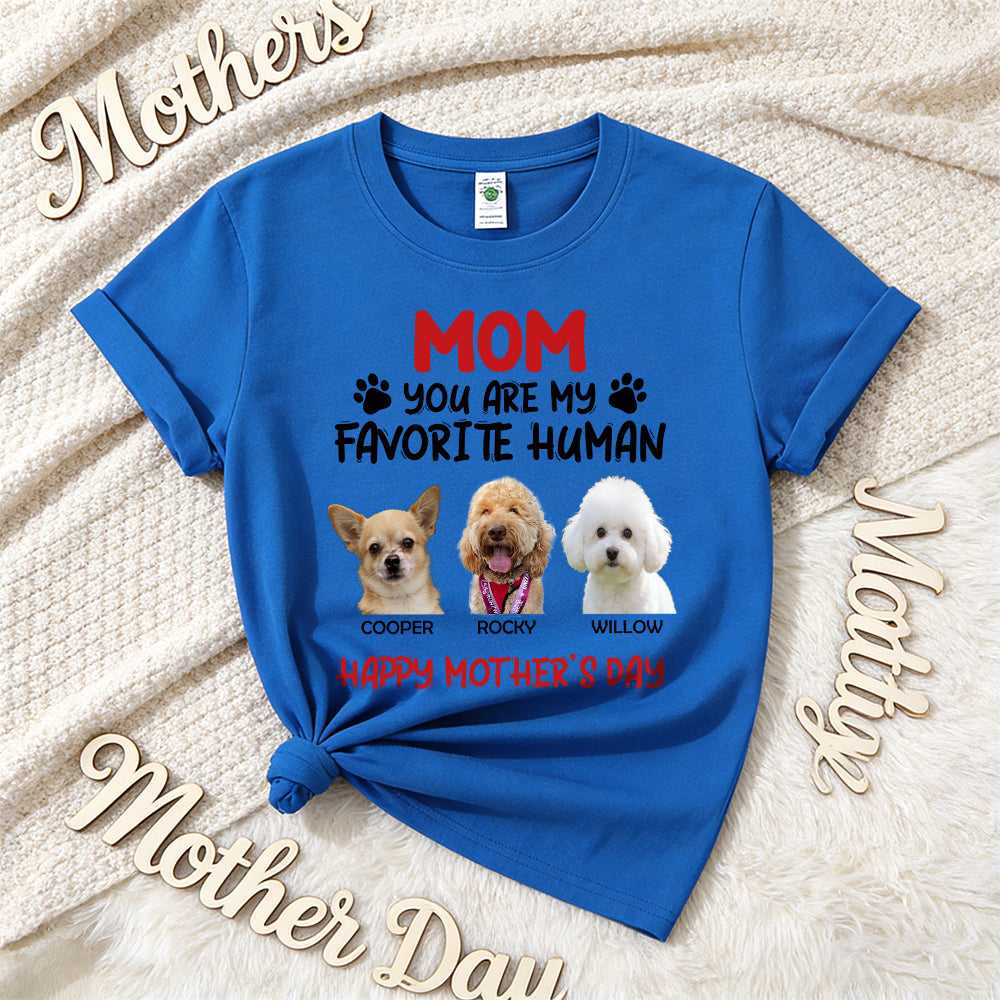 Personalisiertes Muttertag Haustiermama T-Shirt | inCloth65