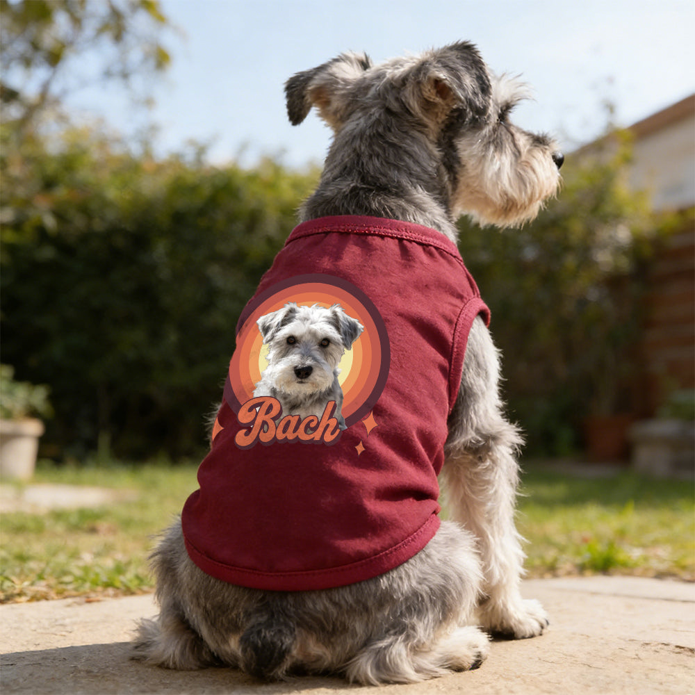 T-shirt personnalisé avec photo de votre animal de compagnie | inCloth66