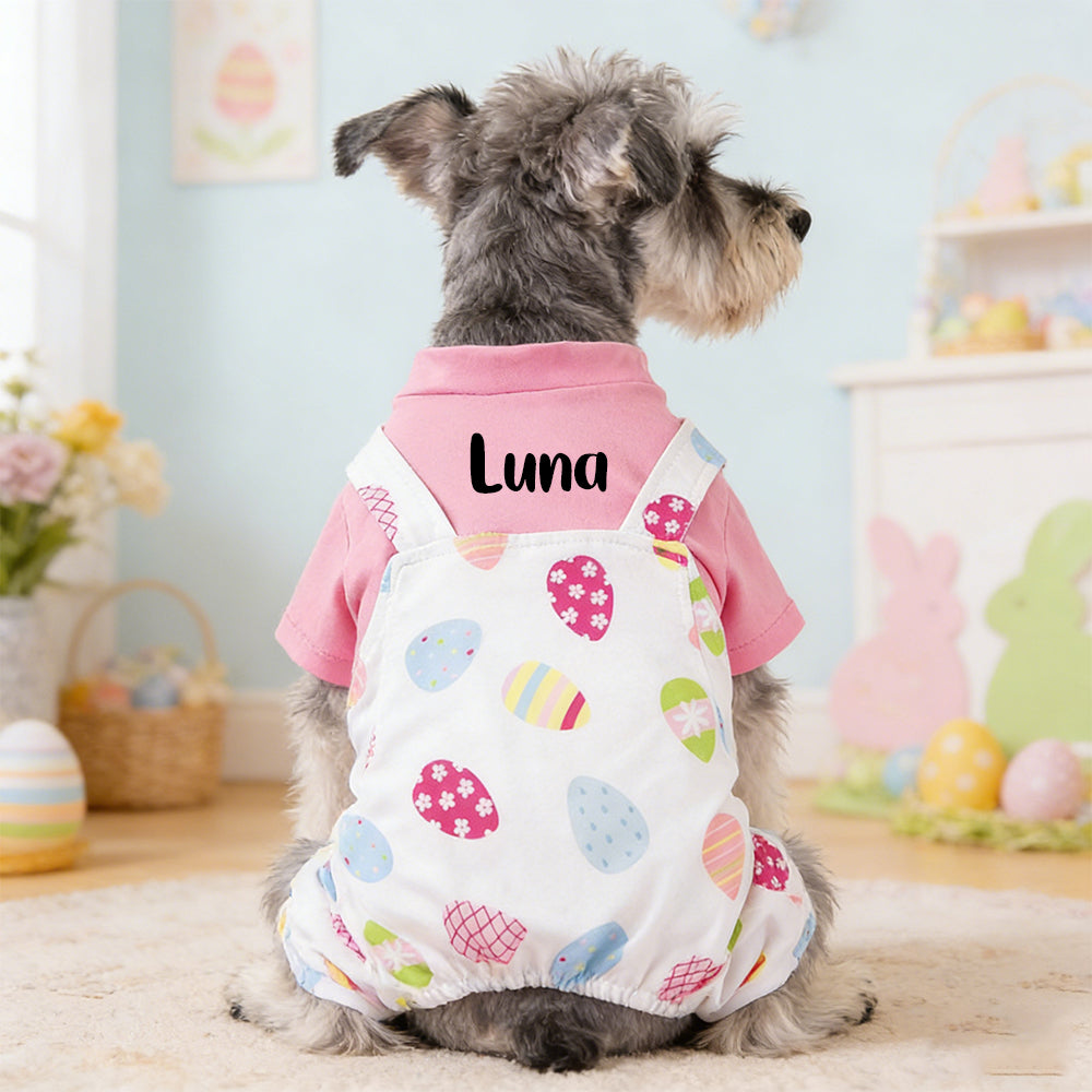 Tenue personnalisée de Pâques pour animaux de compagnie | inCloth17