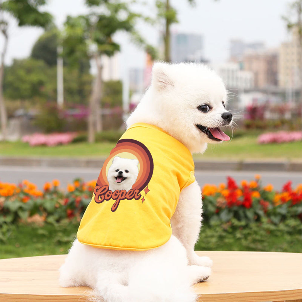 T-shirt personnalisé avec photo de votre animal de compagnie | inCloth66