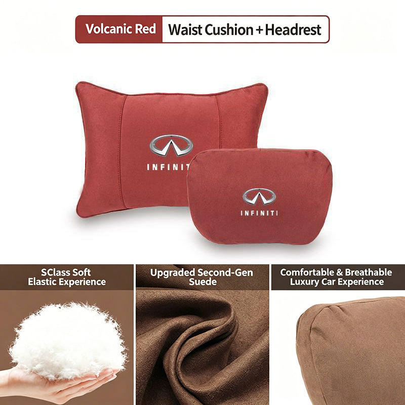 Hot Sale 🔥50% OFF🔥Maybach-Style Cushion Pillow(Headrest + Lumbar Support)
