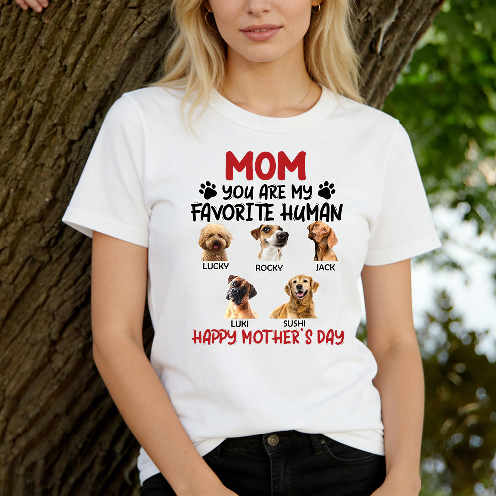Personalisiertes Muttertag Haustiermama T-Shirt | inCloth65