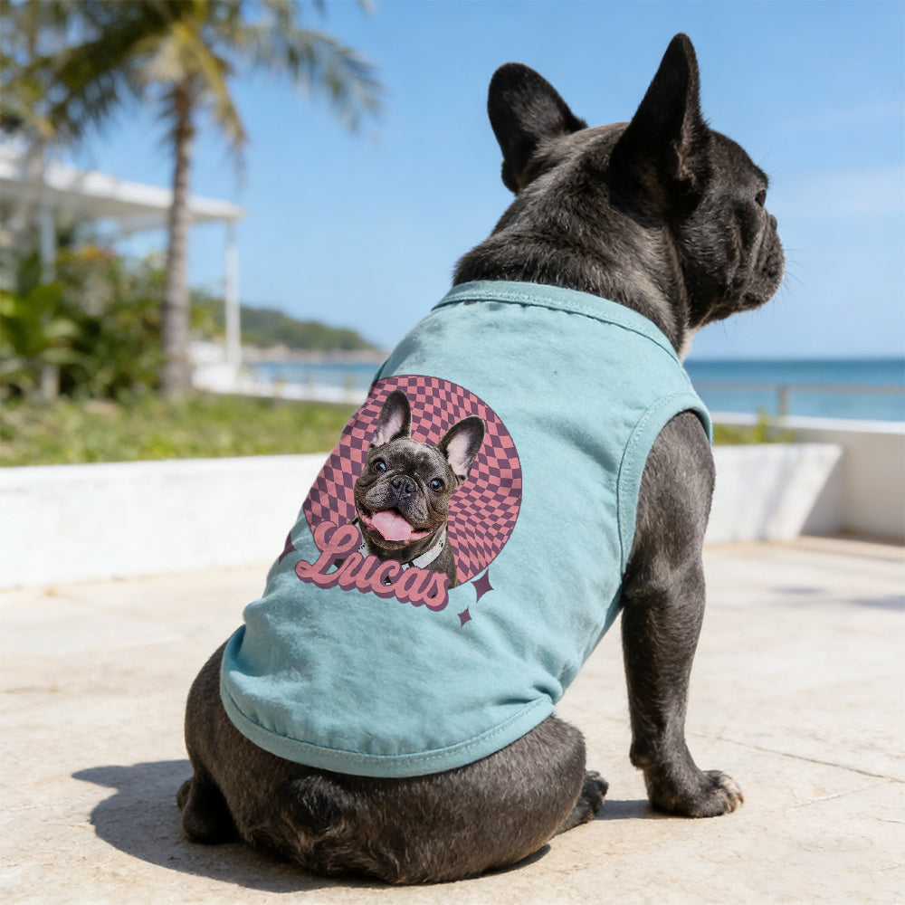 T-shirt personnalisé avec photo de votre animal de compagnie | inCloth66