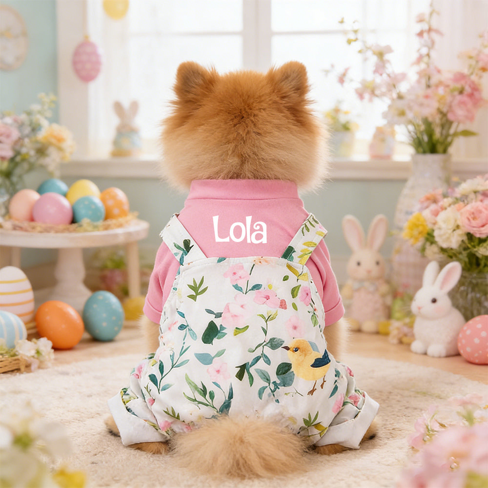 Tenue personnalisée de Pâques pour animaux de compagnie | inCloth17