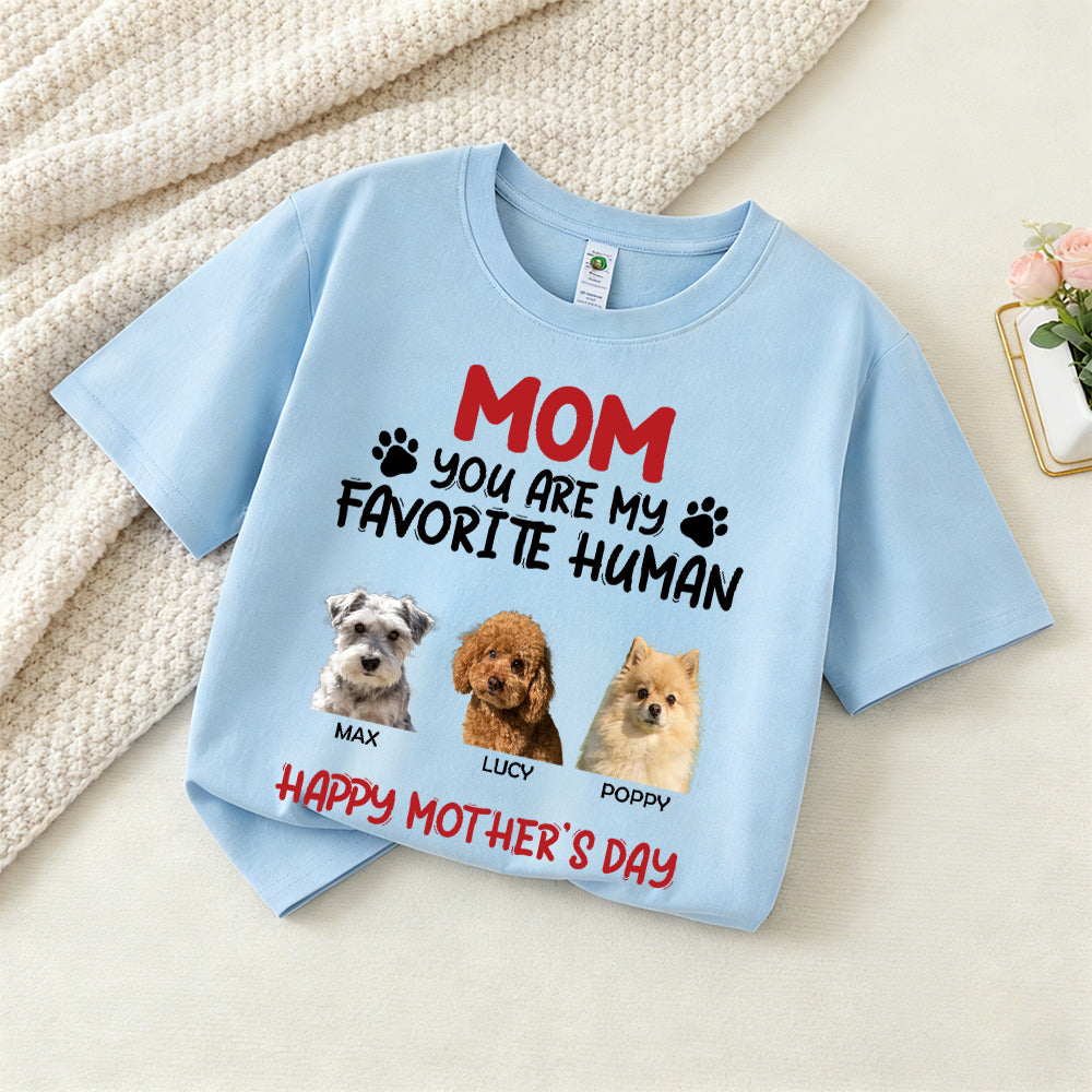Personalisiertes Muttertag Haustiermama T-Shirt | inCloth65
