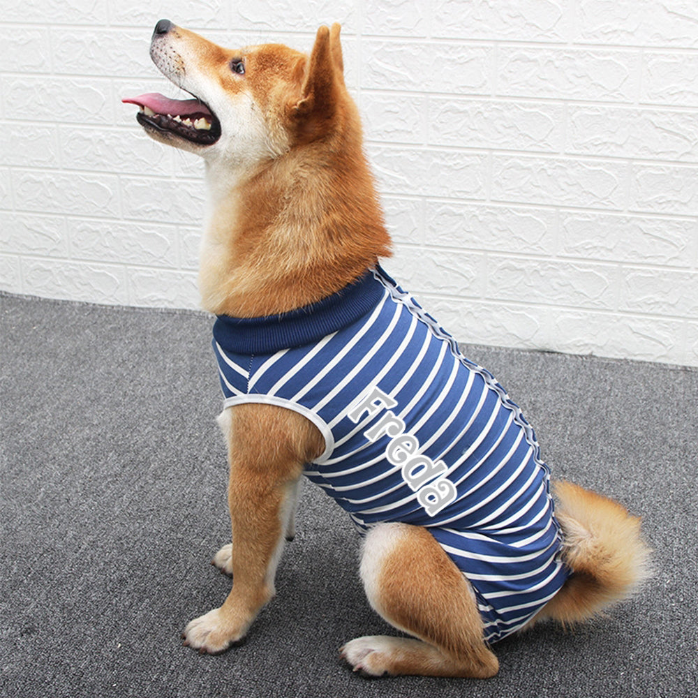 Personalisiertes Anti-Leck Pet-Oberteil mit Namen | inCloth72