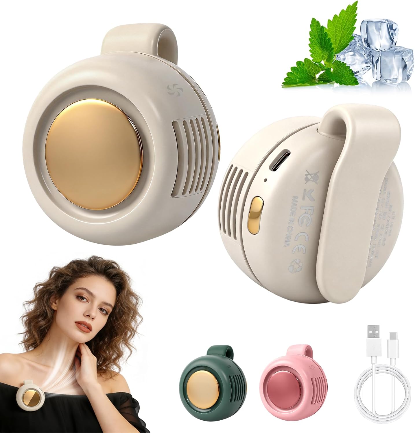 Clip de ventilateur portable silencieux sans pales