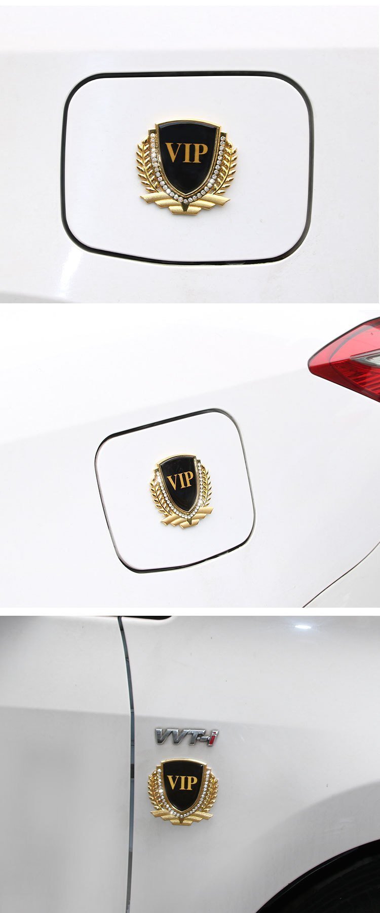 Hot Sale 🎉50% OFF🎉3D Wheat Ear Diamond Metal Creative Car Sticker