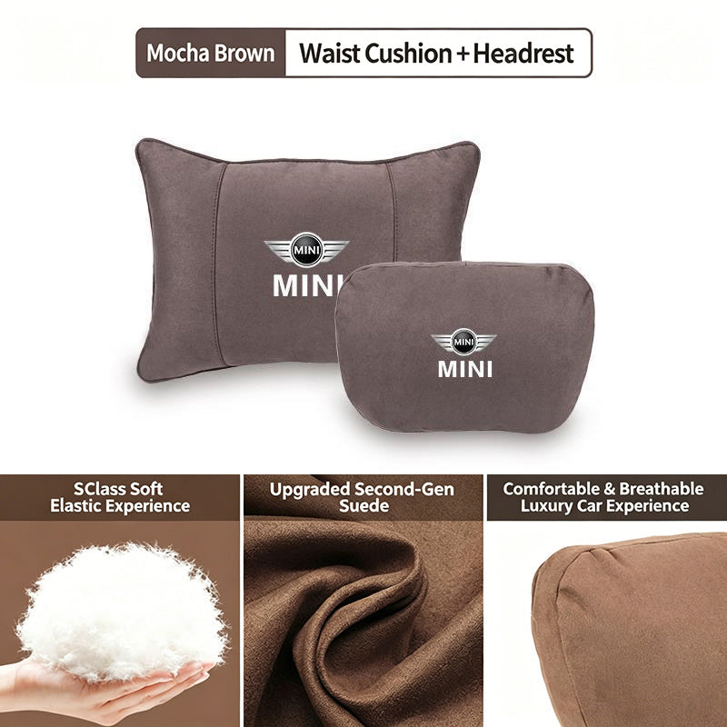 Hot Sale 🔥50% OFF🔥Maybach-Style Cushion Pillow(Headrest + Lumbar Support)