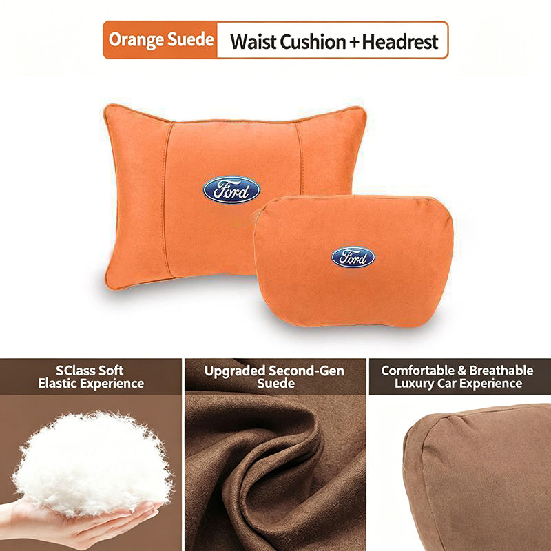 Hot Sale 🔥50% OFF🔥Maybach-Style Cushion Pillow(Headrest + Lumbar Support)