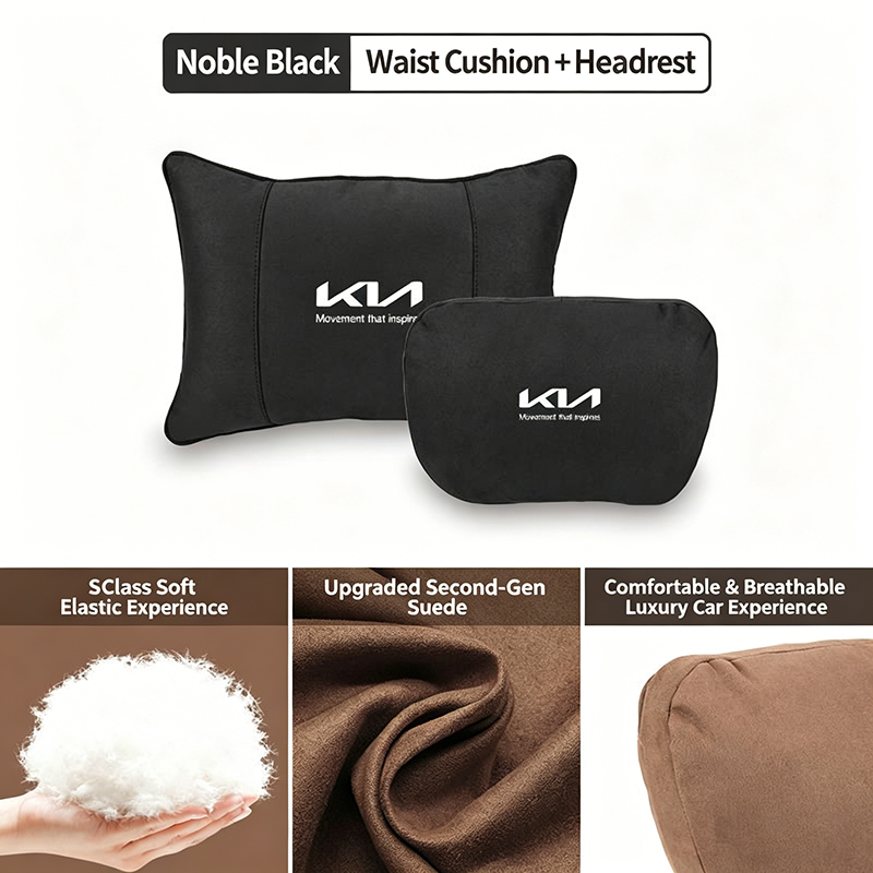 Hot Sale 🔥50% OFF🔥Maybach-Style Cushion Pillow(Headrest + Lumbar Support)
