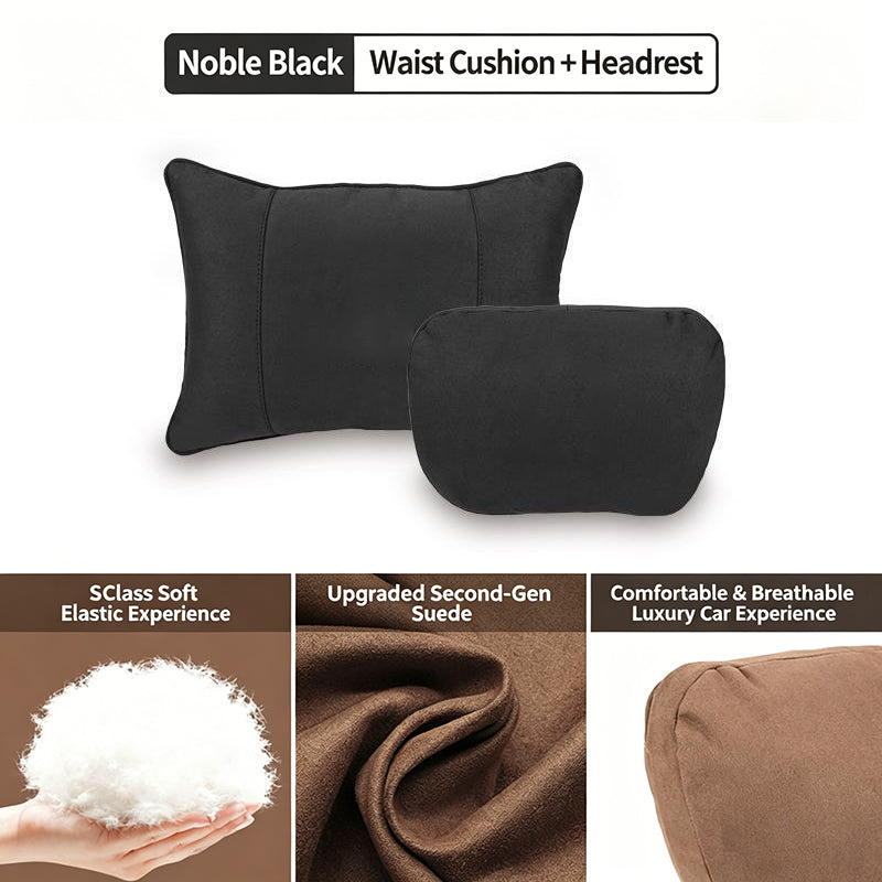 Hot Sale 🔥50% OFF🔥Maybach-Style Cushion Pillow(Headrest + Lumbar Support)
