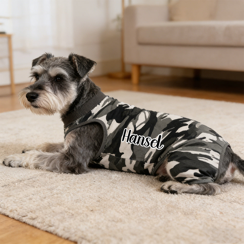 Personalisiertes Anti-Leck Pet-Oberteil mit Namen | inCloth72