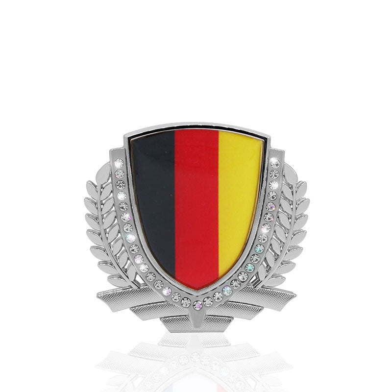 Hot Sale 🎉50% OFF🎉3D Wheat Ear Diamond Metal Creative Car Sticker