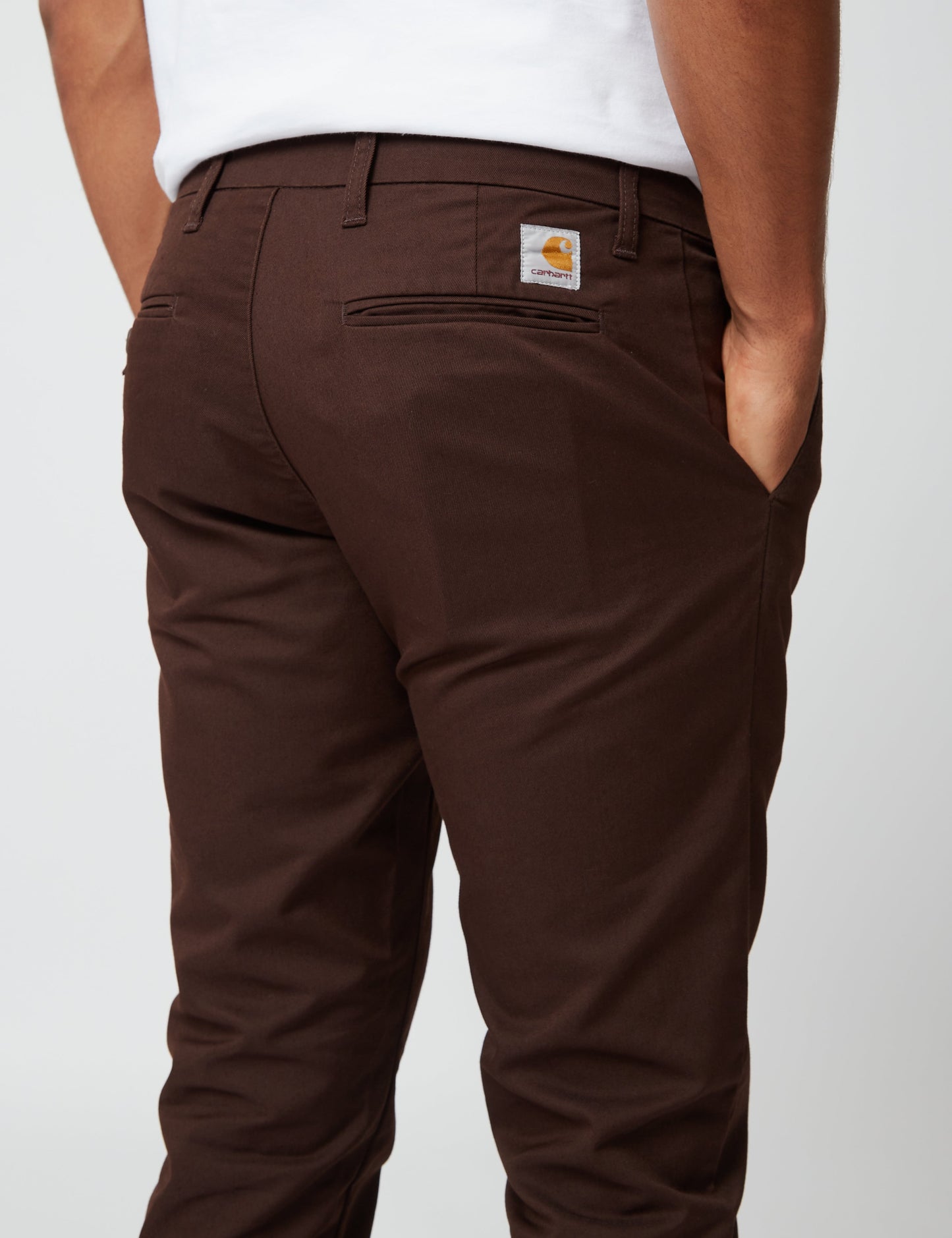 Sid Pant Chino (Slim) - Dunkel umbrafarben