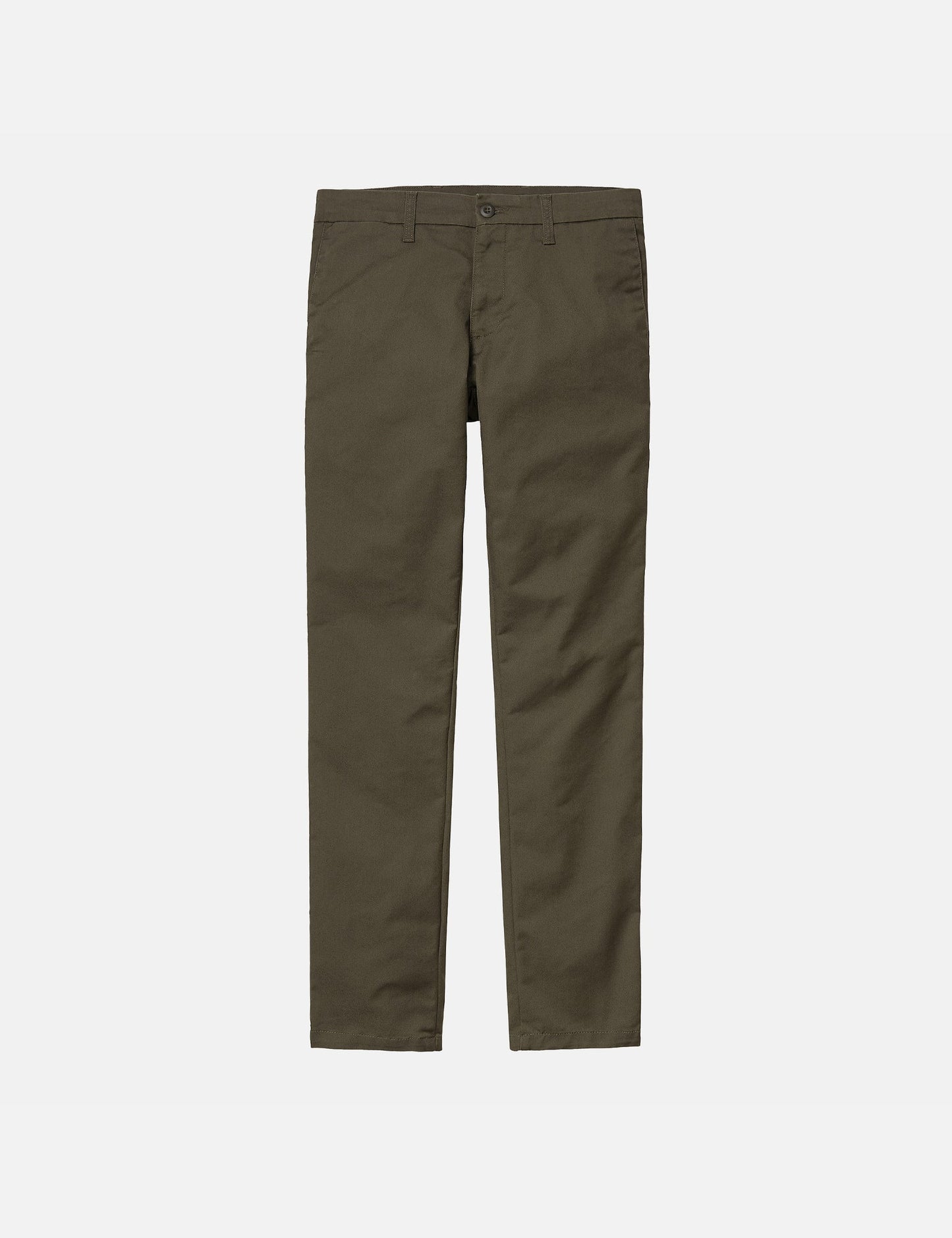 Pantalon Chino Sid (coupe slim) - Vert cyprès